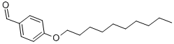 Structure of 4-N-DECYLOXYBENZALDEHYDE