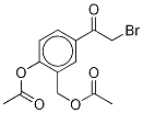 1-(4-Acetyloxy)-3-((acetyloxy)methyl)phenyl)-2-bromoethanone