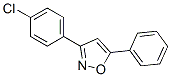 Structure of 3-(4-Chlorophenyl)-5-phenylisoxazole