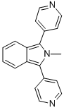 2-Methyl-1,3-di-4-pyridylisoindole结构式