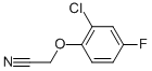 Structure of 2-(2-chloro-4-fluorophenoxy)acetonitrile