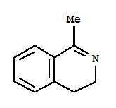Isoquinoline,3,4-dihydro-1-methyl-结构式