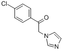 Structure of 1-(4-CHLOROPHENYL)-2-(1H-IMIDAZOL-1-YL)-1-ETHANONE