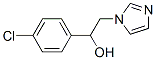 Structure of alpha-(4-chlorophenyl)-1H-imidazole-1-ethanol