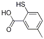 Benzoic acid, 2-Mercapto-5-Methyl-结构式