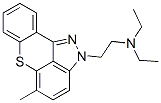 Structure of 2-[2-(Diethylamino)ethyl]-5-methyl-2H-[1]benzothiopyrano[4,3,2-cd]indazole