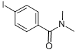 4-碘-N,N-二甲基苯甲酰胺结构式