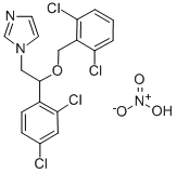 Structure of Isoconazole nitrate