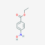 Benzoic acid, 4-(hydroxyamino)-, ethyl ester结构式