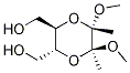 Structure of (2S,3S,5R,6R)-5,6-Bis(hydroxyMethyl)-2,3-diMethoxy-2,3-diMethyl-1,4-dioxane