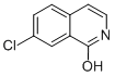 7-氯-1-羟基异喹啉结构式