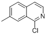 Structure of 1-CHLORO-7-METHYLISOQUINOLINE