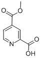 Structure of 2,4-PYRIDINECARBOXYLIC ACID, 4-METHYL ESTER