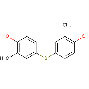 双(4-羟基-3-甲苯基)硫醚结构式