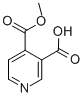 3-羧酸-4-羧酸甲酯吡啶结构式