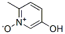 Structure of 5-hydroxy-2-methylpyridine 1-oxide