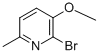 Structure of 2-BROMO-3-METHOXY-6-METHYLPYRIDINE