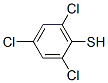 Structure of 2,4,6-TRICHLOROBENZENETHIOL, TECH.