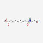 Structure of 9-(2-hydroxyethylamino)-9-oxononanoic Acid