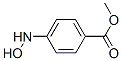 Structure of Benzoic  acid,  4-(hydroxyamino)-,  methyl  ester
