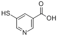 Structure of 5-Mercaptopyridine-3-carboxylic acid