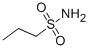 Structure of PROPANE-1-SULFONAMIDE