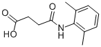 Structure of 4-[(2,6-DIMETHYLPHENYL)AMINO]-4-OXOBUTANOIC ACID