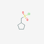 Structure of CYCLOPENTYL-METHANESULFONYL CHLORIDE