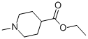 Structure of Ethyl 1-methyl-4-piperidinecarboxylate
