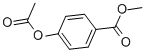 Structure of METHYL 4-ACETOXYBENZOATE