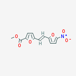 Structure of 5-[2-(5-Nitro-2-furanyl)ethenyl]-2-furancarboxylic Acid Methyl Ester