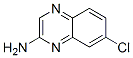 Structure of 2-Quinoxalinamine,  7-chloro-