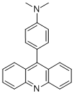 4-(9-Acridinyl)-N,N-dimethylaniline结构式