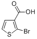 Structure of 2-BROMO-3-THIOPHENECARBOXYLIC ACID 