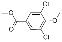 Structure of METHYL 3,5-DICHLORO-4-METHOXYBENZENECARBOXYLATE
