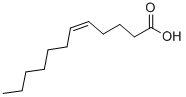 Structure of CIS-5-DODECENOIC ACID