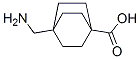 Bicyclo(2.2.2)octane-1-carboxylic acid, 4-(aminomethyl)-结构式