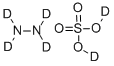Structure of HYDRAZINE SULFATE-D6