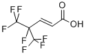Structure of 3-(HEPTAFLUOROISOPROPYL)ACRYLIC ACID