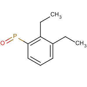 Structure of Phosphine oxide, diethylphenyl-