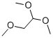 Structure of 1,1,2-Trimethoxyethane