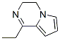 Structure of Pyrrolo[1,2-a]pyrazine,1-ethyl-3,4-dihydro-