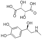 Structure of L-ADRENALINE BITARTRATE
