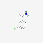 Structure of 1-(3-CHLOROPHENYL)ETHANAMINE