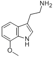 Structure of 7-METHOXYTRYPTAMINE