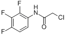 N1-(2,3,4-三氟苯基)-2-氯乙胺结构式