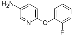 6-(2-fluorophenoxy)pyridin-3-amine结构式