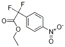 Ethyl 2,2-difluoro-2-(4-nitrophenyl)acetate结构式