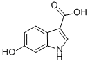 Structure of 1H-INDOLE-3-CARBOXYLIC ACID,6-HYDROXY