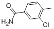 Structure of 3-CHLORO-4-METHYLBENZAMIDE